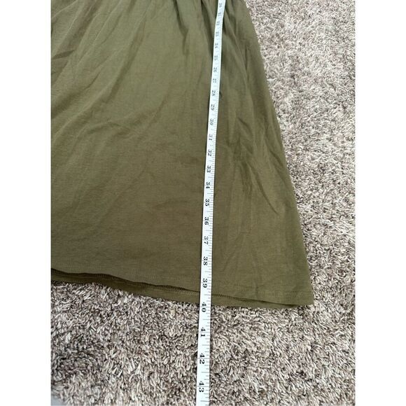 NWT The North Face Heartwood Dress V-Neck Sleeveless Faux Wrap Green XL Gorpcore - Picture 6 of 13